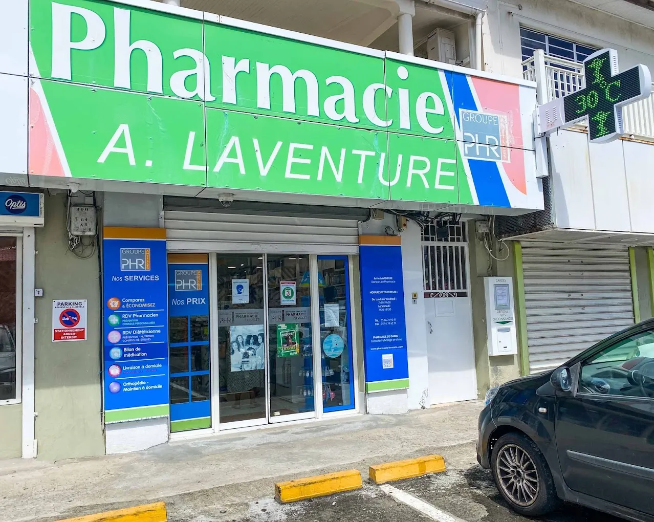Façade de Pharmacie Anne LAVENTURE