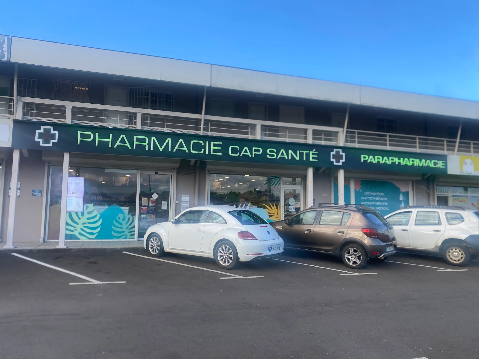 Façade de Pharmacie Cap Santé