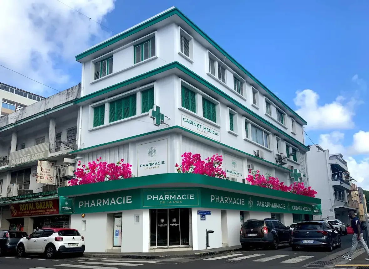 Façade de PHARMACIE DE LA PAIX