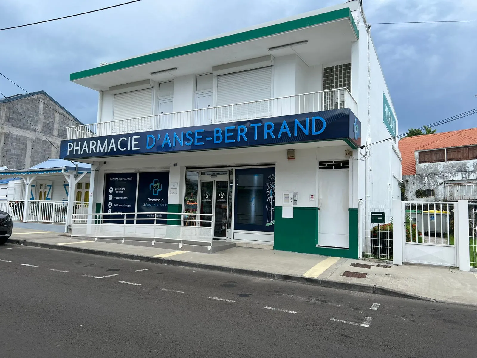 Façade de PHARMACIE D'ANSE BERTRAND